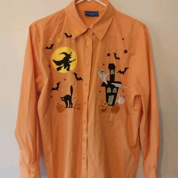 karen scott halloween tops